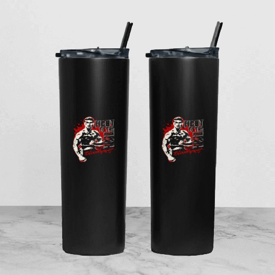 Bloodsport - Fight to the death freaking Tumbler With Lid And Straw