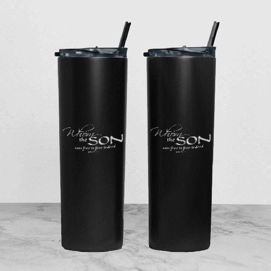 Free Indeed Tumbler With Lid And Straw