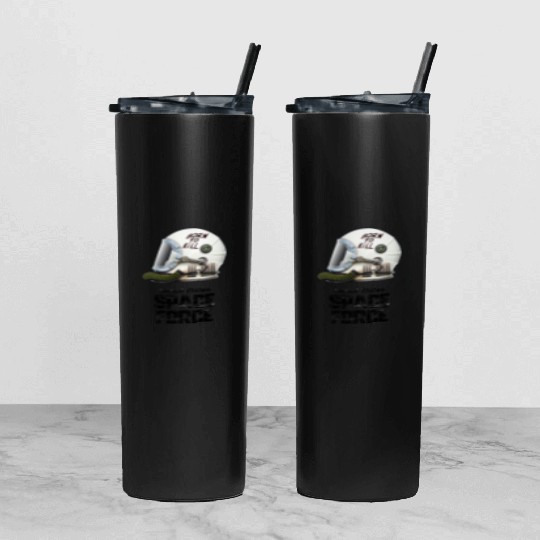 Born To Kill | Space Force Tumbler With Lid And Straw