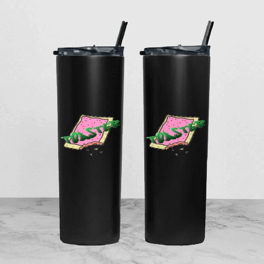 Toaster's Midnight Snack Tumbler With Lid And Straw