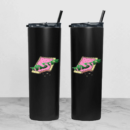 Toaster's Midnight Snack Tumbler With Lid And Straw