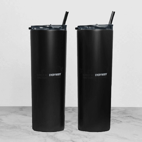 kung fu fighting Tumbler With Lid And Straw