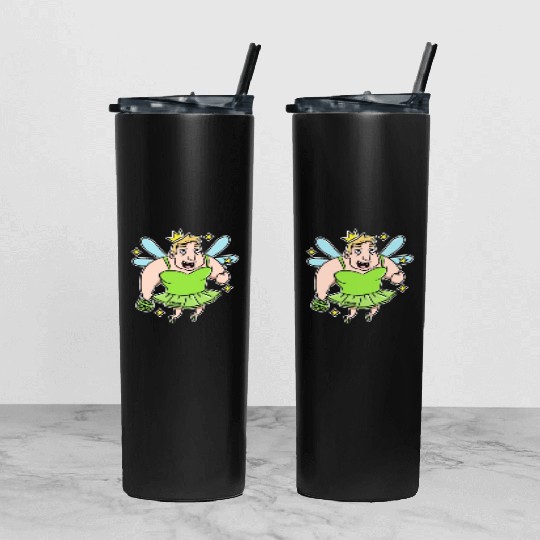 Tooth Fairy tales funny mouth Magic Kids Gift Tumbler With Lid And Straw