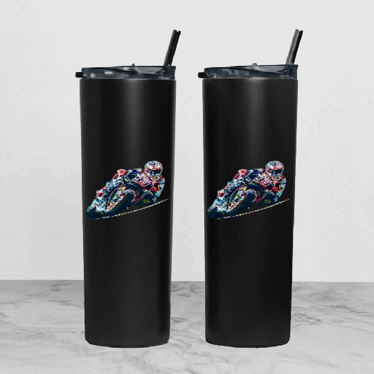 Marc Marquez MM93 - Ant Man Tumbler With Lid And Straw
