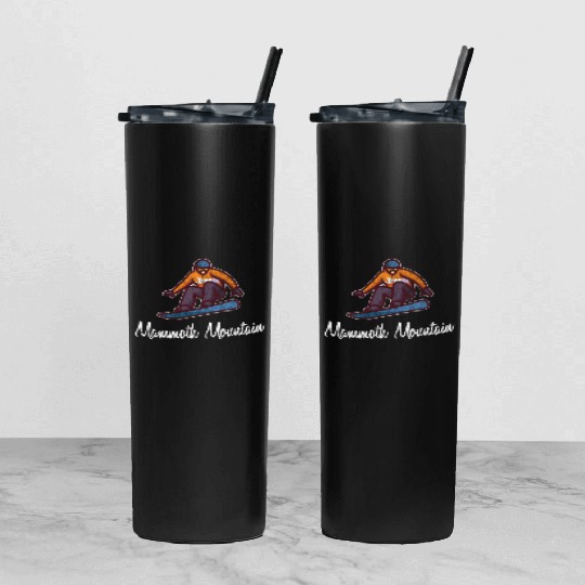 Mammoth Mountain Tumbler With Lid And Straw