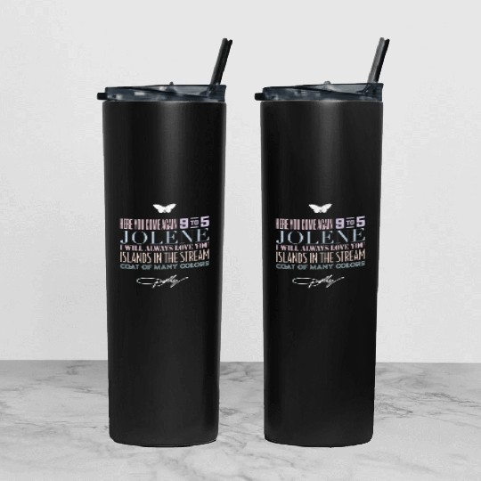 Dolly Parton Greatest Hits Tumbler With Lid And Straw