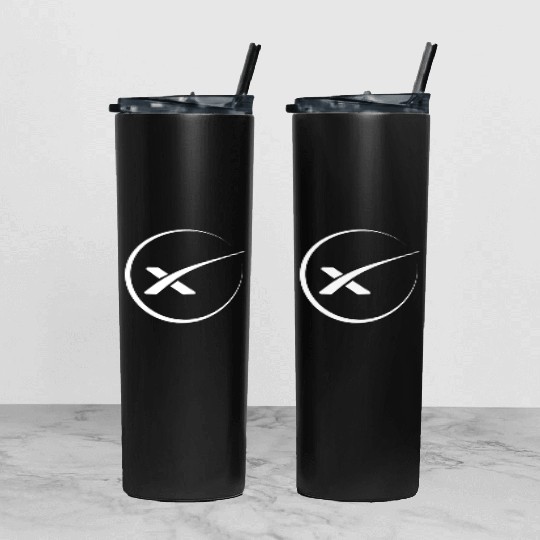 space x spacex elon musk Tumbler With Lid And Straw