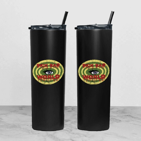Daria Sick Sad World Drippy Text Eye Logo Tumbler With Lid And Straw