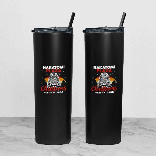 NAKATOMI PLAZA Tumbler With Lid And Straw