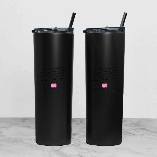 Eco Tumbler With Lid And Straw quote Marilyn Monroe