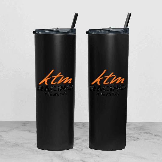 Ktm Racing Motogp Tumbler With Lid And Straw