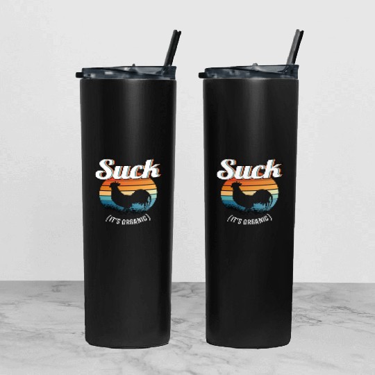 Suck Cock Hahn Gay Pride Gay Gay Funny Tumbler With Lid And Straw