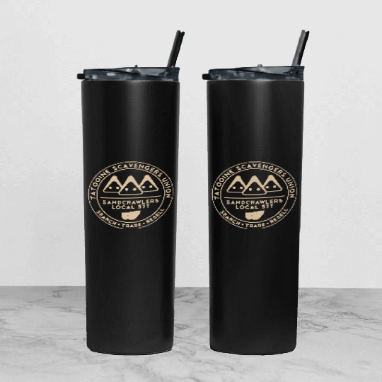 Tatooine Scavengers Union Tumbler With Lid And Straw