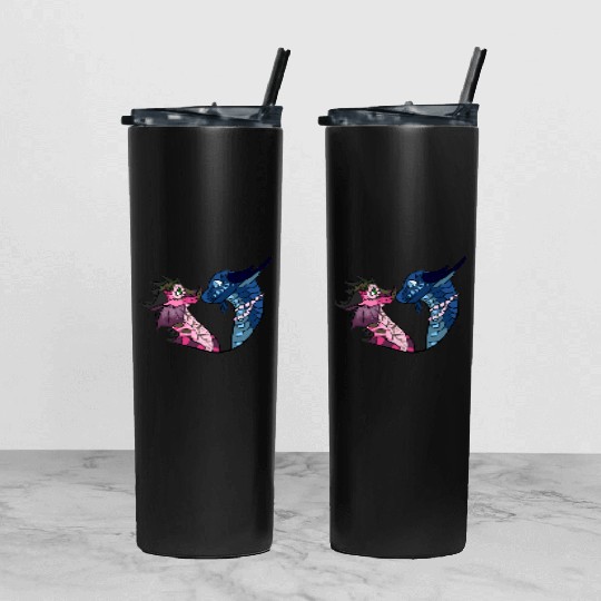 Wings Of Fire Tumbler With Lid And Straw