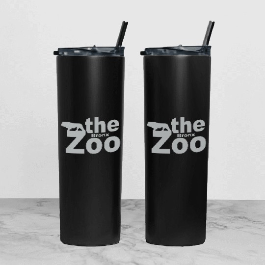 The Bronx Zoo Tumbler With Lid And Straw
