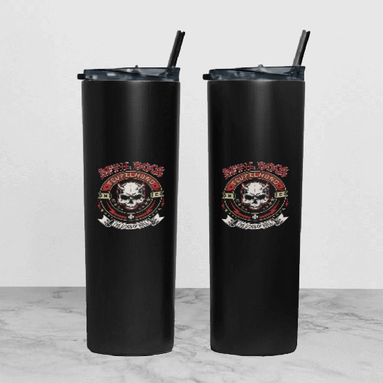 US Marines Corps Army Veterans Air Force Tumbler With Lid And Straw