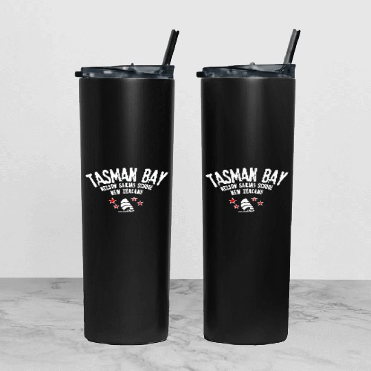 Tasman Bay Nelson sailing school Tumbler With Lid And Straw