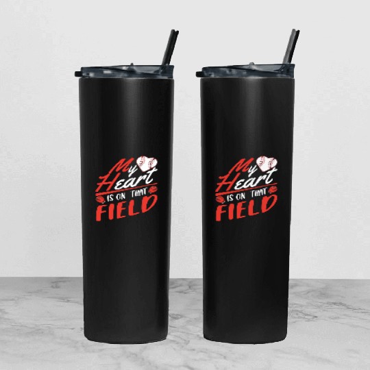 Baseball Mom Son Baseball Lover Tumbler With Lid And Straw