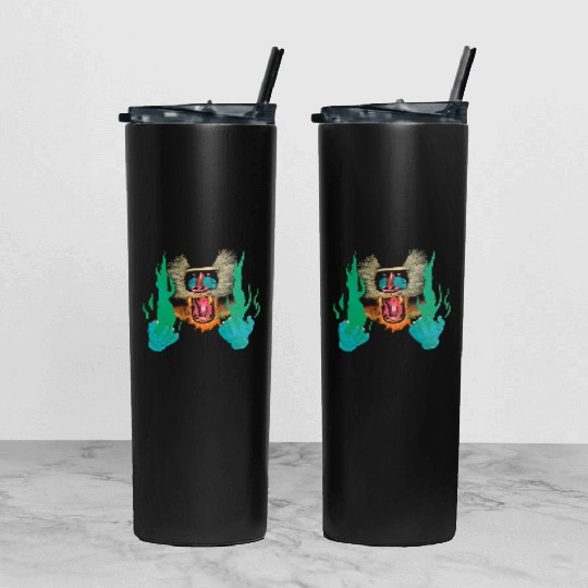 Animal Kaiyote Concert Tumbler With Lid And Straw