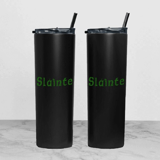 slainte Tumbler With Lid And Straw