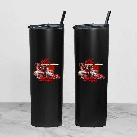 ASTRAY RED FRAME GUNDAM Tumbler With Lid And Straw