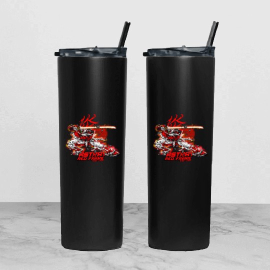 ASTRAY RED FRAME GUNDAM Tumbler With Lid And Straw