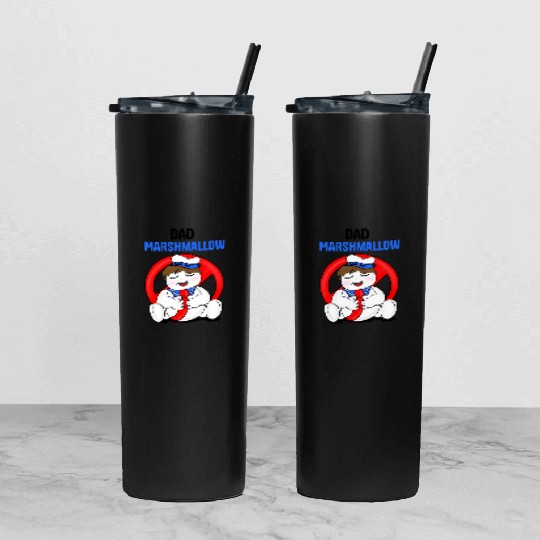 DAD ghostbusters 2 Tumbler With Lid And Straw