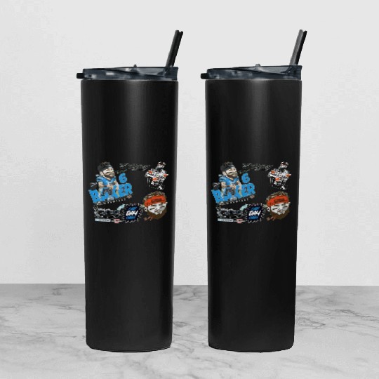 baker mayfield Tumbler With Lid And Straw
