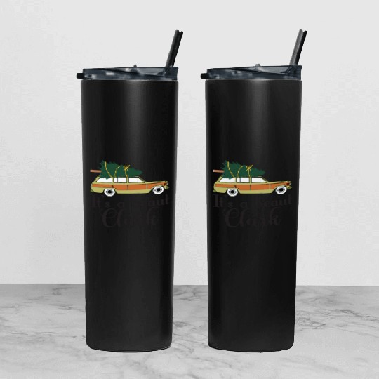 It's A Beaut Clark Griswold Family Christmas Tumbler With Lid And Straw