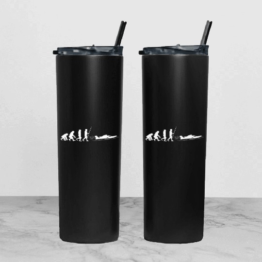 Drag Boat Racing And Speedboat Racing Tumbler With Lid And Straw