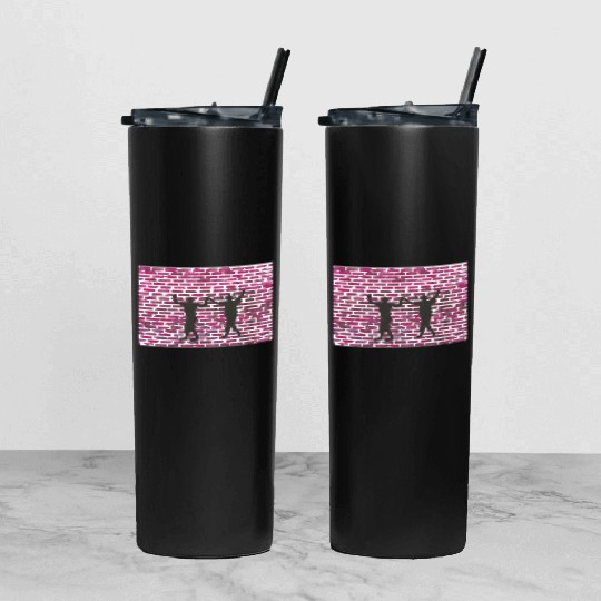Black magic holyhock online by Yeshaya Dank Tumbler With Lid And Straw