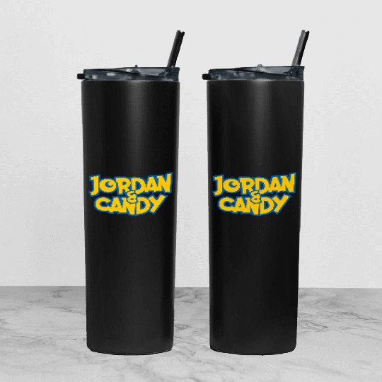 Jordan and Candy Classic Tumbler With Lid And Straw