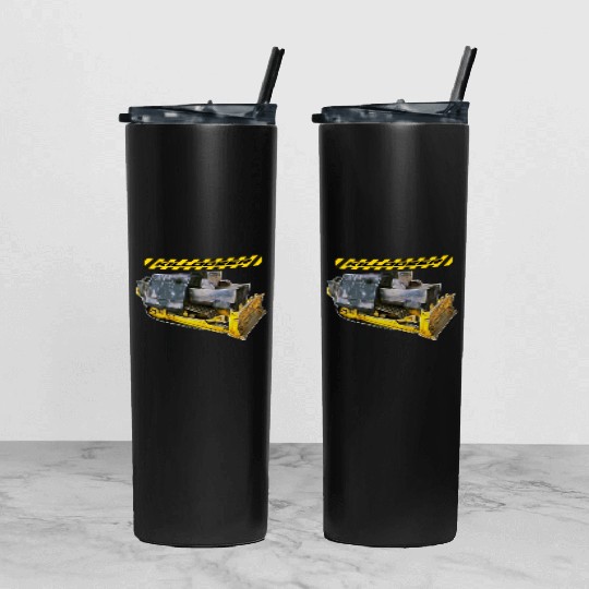 Killdozer Tumbler With Lid And Straw