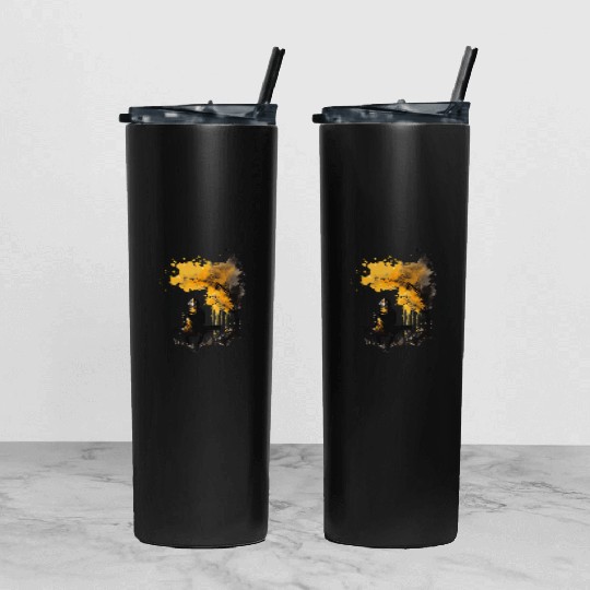 Lonely Tumbler With Lid And Straw