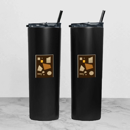 Chocolate Espresso Candy Bar Tumbler With Lid And Straw