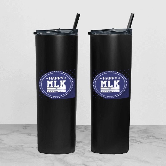 Martin Luther king jr. day Tumbler With Lid And Straw