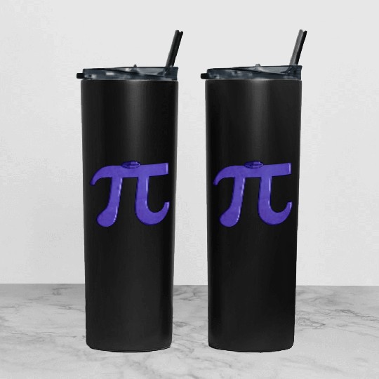 Blueberry Pi - Funny Pi Day Math Teacher Tumbler With Lid And Straw