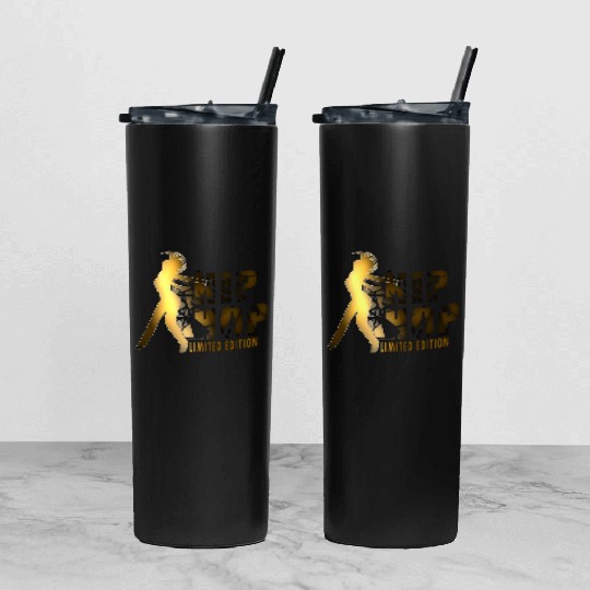 Beat hip hop bboy Tumbler With Lid And Straw