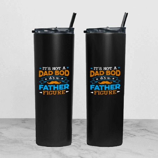 Dad Father Papa Sublimation Tumbler With Lid And Straw
