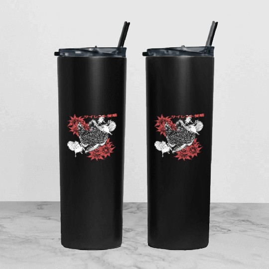 Birds Of Prey Falcon Tumbler With Lid And Straw