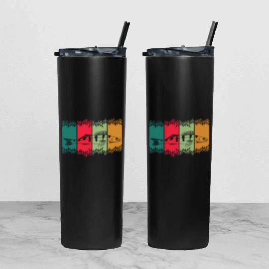 Walleye - walleye fishing Tumbler With Lid And Straw