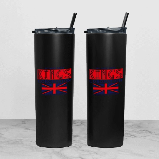 King’s Coronation, 6th May 2023 Congratulations, R Tumbler With Lid And Straw