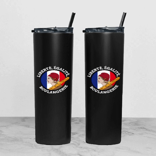 Bastille Day Marianne Of France French Revolution Tumbler With Lid And Straw