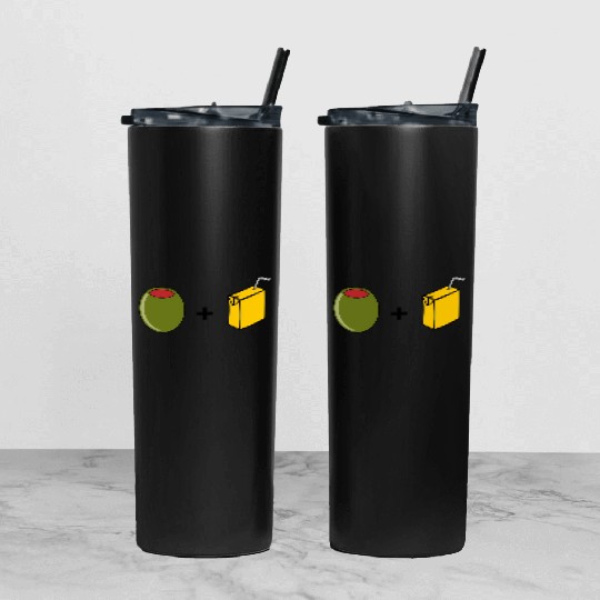 Olive Juice I Love You Tumbler With Lid And Straw