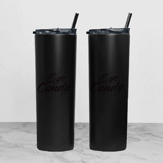 Eye Candy Tumbler With Lid And Straw