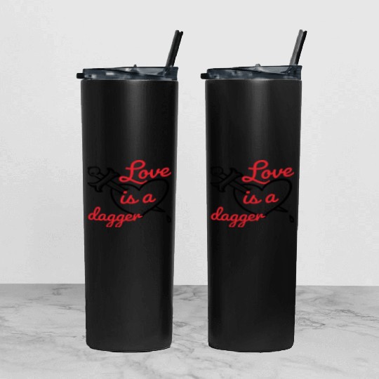 Loki Love Tumbler With Lid And Straw