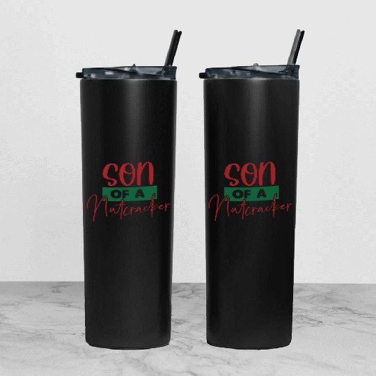 Son Of A Nutcracker Tumbler With Lid And Straw
