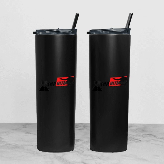 Tha Hitman Racing Team Tumbler With Lid And Straw