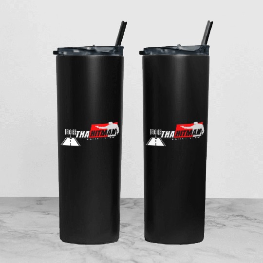 Tha Hitman Racing Team Tumbler With Lid And Straw