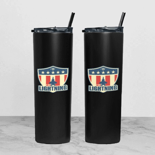F35 Lightning boy Copy Copy Tumbler With Lid And Straw